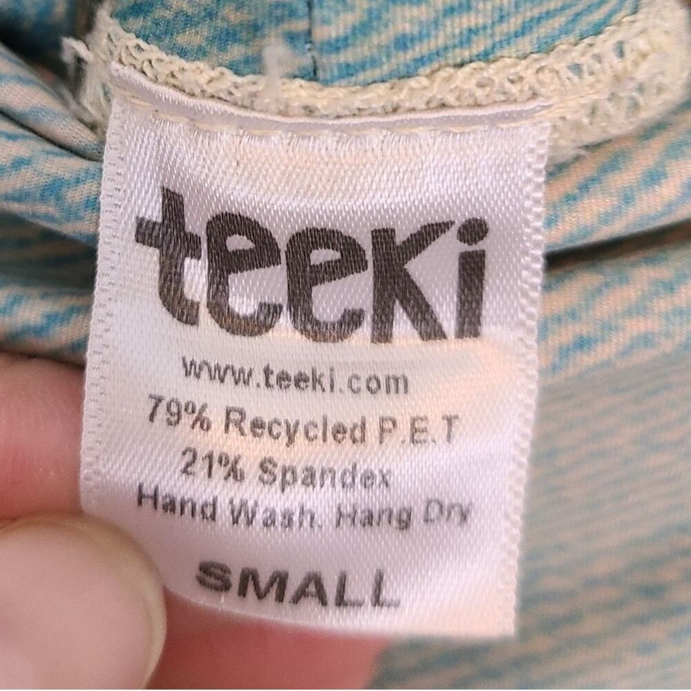 Teeki Womens Moon Hot Yoga Pants Leggings S Gym 4-Way Stretch Pull On High Waist - Picture 6 of 8